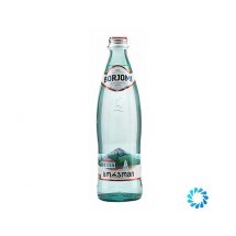 Borjomi Sparkling Mineral Water in a Glass Bottle 500ml