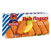 Esva Breaded Fish Fingers 50% 250g