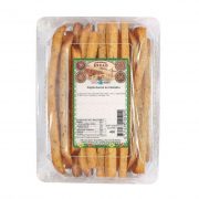 Fried bread with garlic