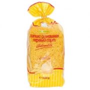 Pasta, Noodles "Lapsha Domashniaya 2 Eggs", St. 500g