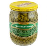 Peas, Green "Zeleniy Goroshek" St, NORD 500gr (SOB)