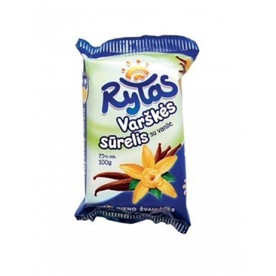 Rytas Curd Cheese Bar with Vanilla 100g Baltic Food Oxford
