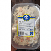 Salotos Ryziu ,Rukytos Vistienos - Rice and Smoked Chicken Salad