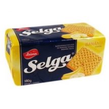 Selga Banana Flavour Biscuits 180g