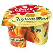 Svalia Cottage Cheese with Apricot 7% Fat 150g