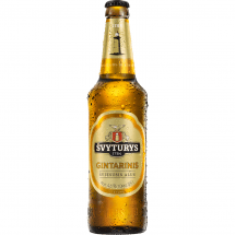 Svyturio Gintarinis beer in botle