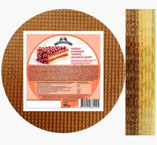 Wafer Layers white /cocoa 90g (apval)
